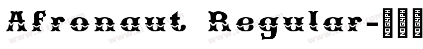 Afronaut Regular字体转换